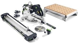 Ferastrau circular stationar cu sanie de glisare KAPEX KS 120 REB-Set-MFT, Festool - Img 1