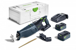 Ferăstrău sabie cu acumulator RSC 18 5,0 EB-Plus, Festool - Img 5