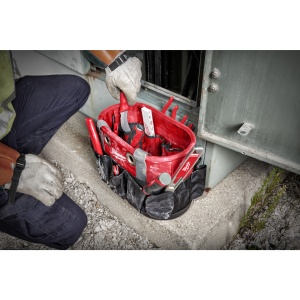 Geanta scule cu buzunare exterioare lucratori linii electrice aeriene de înalta tensiune, 4932498655 Milwaukee - Img 2