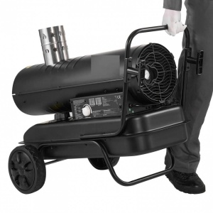 Generator de aer cald cu cos, Diesel, 20 kW, 320 mc/h, ardere indirecta, Rezervor 144 l, 920 x 500 x 700 mm - Img 3