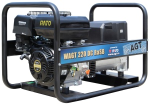 Generator de sudura AGT, WAGT 220 DC RaSB, Rato, electrod 4 mm, curent max de sudura 200 A , pornire la sfoara, 15 CP