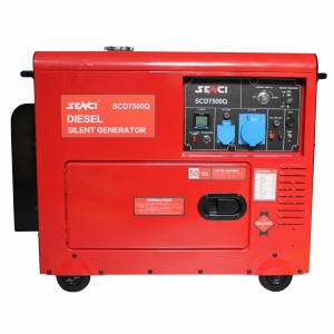 Generator insonorizat SENCI SCD7500QN ATS putere maxima 6 kVA 230V motor Diesel ATS inclus - Img 4