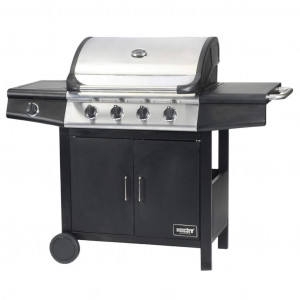 Gratar pe gaz cu 5 arzatoare, Hecht Adelle 5, 10.5 kW, 60x40 cm