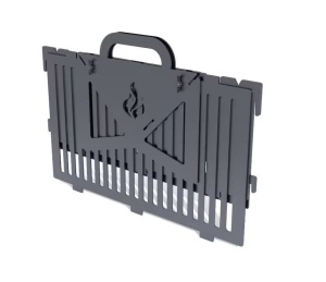 Gratar pliabil si portabil Vivatechnix KRO-1291, dimensiune 50x30x25 cm, Otel grosime 3 mm - Img 7