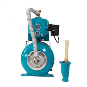 Hidrofor cu pompa de mare adancime Wasserkonig WKE20-36/19H, putere 900 W, debit 2500 l/h, inaltime refulare 40 m, aspiratie 20 m, vas de expansiune 19 litri - Img 3