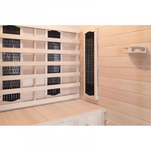 Infrasauna Hecht ACTIVE, 2080 W, pentru 2 persoane, maximum 60 de grade Celsius - Img 3