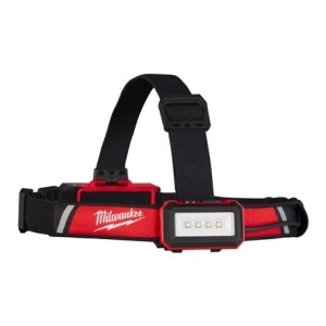 Lanterna frontala pentru casca de protectie, reincarcabila USB, Milwaukee