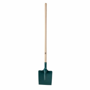 Lopata patrata din tabla cu dimensiunea principala de 25 cm/Coada Lemn