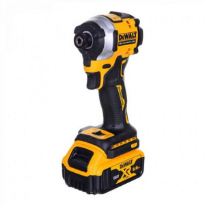 Masina compacta de insurubat cu impact Dewalt DCF850P2T, 2 acumulatori XR 18 V / 5.0 Ah, incarcator, 205 Nm, valiza TSTAK - Img 2