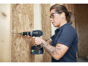 Masina de gaurit cu percutie, cu acumulator TPC 18/4 TBX4,0 I-Plus QUADRIVE, Festool - Img 5