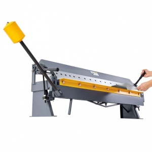 Masina de indoit tabla segmentata, Unghi maxim de îndoire 135°, Lungime indoire max 1220 mm, Grosime max 1.5 mm - Img 2