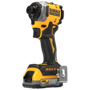 Masina de insurubat cu impact Dewalt DCF850E2T, cuplu maxim 205 Nm, cu 2 acumulatori POWERSTACK 18V / 1.7 Ah si incarcator in valiza de transport TSTAK - Img 2