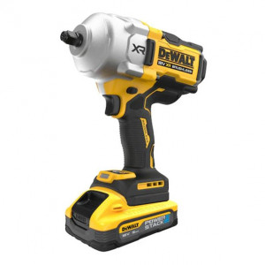 Masina de insurubat cu impact DeWalt DCF961H2T, patrat 1/2", strangere maxim 1626 Nm, cu 2 acumulatori Powerstack 18V / 5.0Ah si incarcator in valiza TSTAK