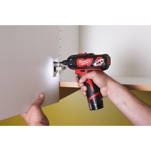 Masina de insurubat M12 BD-202C, subcompacta, cuplu 30 Nm, prindere 1/4" HEX, 175 mm, Milwaukee, cod 4933441900 - Img 2
