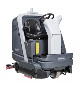 Masina de spalat-aspirat pardoseli, condusa, profesionala, Nilfisk SC6000 860D, 2500 W, 250 rpm, 863 mm