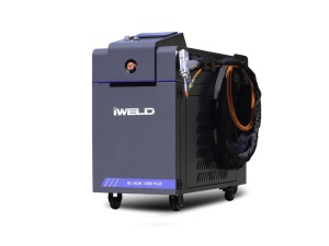 Mașină de sudură cu laser cu fibră răcită cu apă IWELD 1500W (aparat complet)