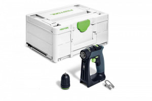 Masini de gaurit si insurubat cu acumulatori CXS 18-Basic, Festool - Img 2