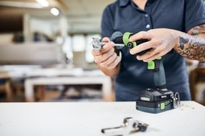 Masini de gaurit si insurubat cu acumulatori QUADRIVE TDC 18/4 5,0/4,0 I-Set, Festool - Img 3