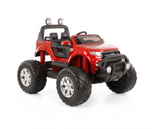 Masinuta pentru copii HECHT FORD Ranger Monster Truck Red, acumulator 2 x 12 V, 7 Ah
