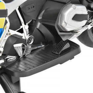 Motocicleta pentru copii Hecht bmw r1200rt police 7ah 12v 3-8 ani 3-6 km h - Img 5