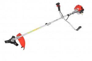 Motocoasa pe benzina HECHT 129 BTS, 1.1 CP, latime de lucru 43 cm, 5.9 kg