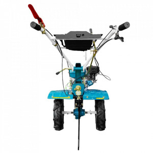 MOTOCULTOR DKD CU ACCESORII, HS 1000 B (7CP BENZINA)+ROTI METAL+PLUG+ PLUG CARTOFI+ RARITA MOB+ PRASITOARE - Img 4