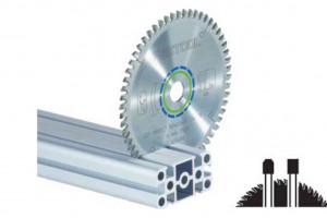 Panza de ferastrau ALUMINIUM/PLASTICS HW 260x2,4x30 TF68, Festool - Img 2
