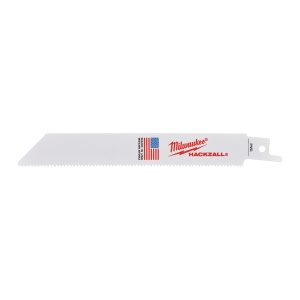 Panza sabie HACKZALL™, metal si PVC, 150mm, 14Tpi, 5buc, 49005614 Milwaukee