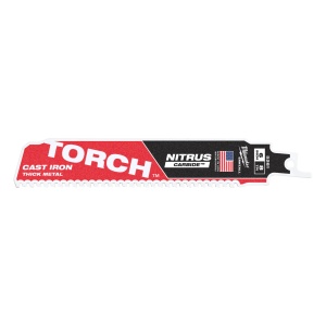 Panza sabie TCT TORCH NITRUS CARBIDE™, metal, 150mm, 8Tpi, 1bc, 48475261 Milwaukee