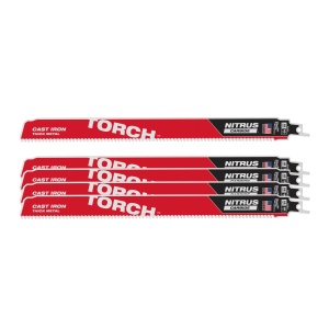 Panza sabie TCT TORCH NITRUS CARBIDE™, metal, 300mm, 10Tpi, 5bc, 48476553 Milwaukee