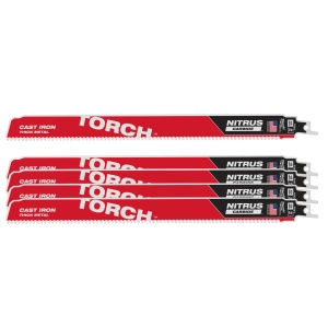 Panza sabie TCT TORCH NITRUS CARBIDE™, metal, 300mm, 8Tpi, 5bc, 48475563 Milwaukee