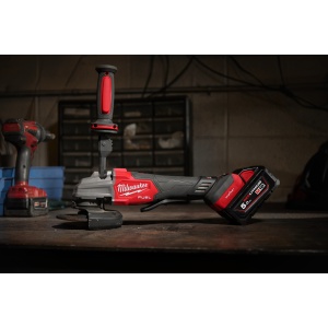 Polizor unghiular M18 FSAGSVO125X-502X ONE-KEY, cu viteza variabila, adancime 33 mm, disc 125 mm, Milwaukee, cod 4933493553 - Img 2