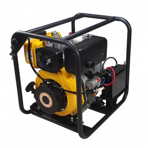 ProGARDEN PD30E motopompa 3"/75mm, diesel, apa curata, pornire electrica - Img 2