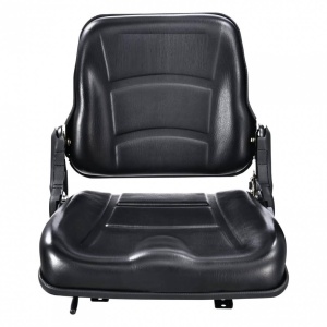 Scaun universal pentru Tractor/Stivuitor, spatar reglabil, 520x505x455 mm, senzor, piele sintetica - Img 2