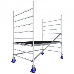 SCHELA KRAUSSE PROTEC XXL ALUMINIU MOBILA LATA 1,2 x 2m, 2,90m, KR-945105 - Img 2