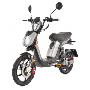 Scuter electric HECHT BETIS SILVER, 3000 W, autonomie 50 km, viteza maxima 45 km/h, acumulator Li-Ion 60 V, 20 Ah
