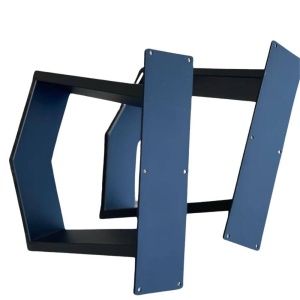 Set 2 picioare pentru mese, Vivatechnix KRO-1196, dimensiune 40x35 mm - Img 4