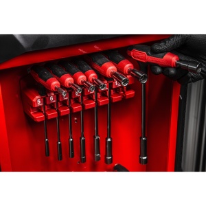 Set chei tubulare cu maner in T cu suport, 7buc, 4932498704 Milwaukee - Img 3