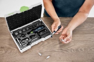 Set de dispozitive cu clichet SYS3 S 76-1/4"-CE RA, Festool - Img 4