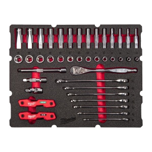 Set insertie spuma scule PACKOUT™, 55buc, 4932493640 Milwaukee