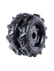SET ROTI CU ANVELOPE 600X12 ( MANICOT 32 ), compatibil cu toate motocultoarele DKD SI WEIMA (de 9cp / 12 cp / 13 cp/ 16 cp cu ax transmisie hexagon 32mm