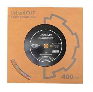 Stager URBAN CUT Disc diamantat 400x3.2x10x25.4-P pentru beton/asfalt - Img 2