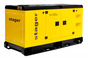 Stager YDY33S3 Generator insonorizat 33kVA, 43A, 1500rpm, trifazat, diesel - Img 5