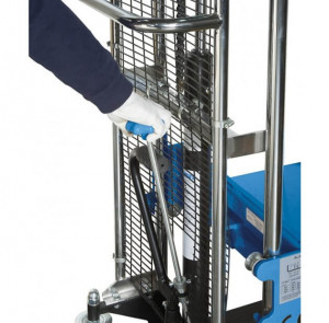 Stivuitor manual 400 kg 0782, Fervi - Img 2