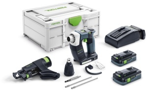 Surubelnita cu acumulator pentru constructii DURADRIVE DWC 18-2500 HPC 4,0 I-Plus, Festool