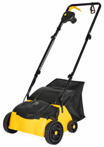 Texas MPC 1400 scarificator aerator gazon 2-in-1, motor electric 1400W, sac 35 litri, latime lucru 32cm, reglaj central - Img 5