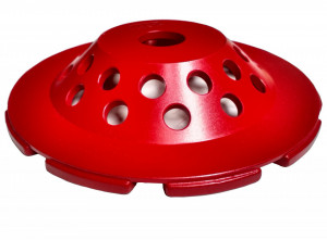 Tudee 125x22.2mm, Disc diamantat slefuire beton dur, 125 mm
