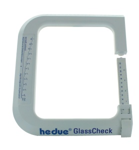 Aparat de măsurat grosimea sticlei Hedue GlassCheck