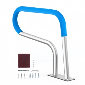 Balustrada inox pentru piscina, 805 x 100 x 585 mm, Capacitate 100 kg, protectie UV, accesorii montaj incluse - Img 2