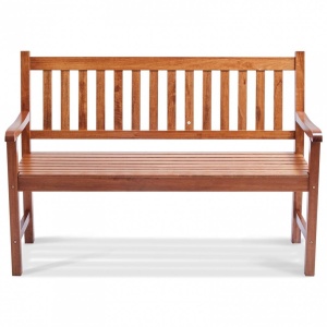 Banca pentru gradina, Lemn, 55.8 x 127 x 87.5 cm, 3 persoane, max 363 kg - Img 3